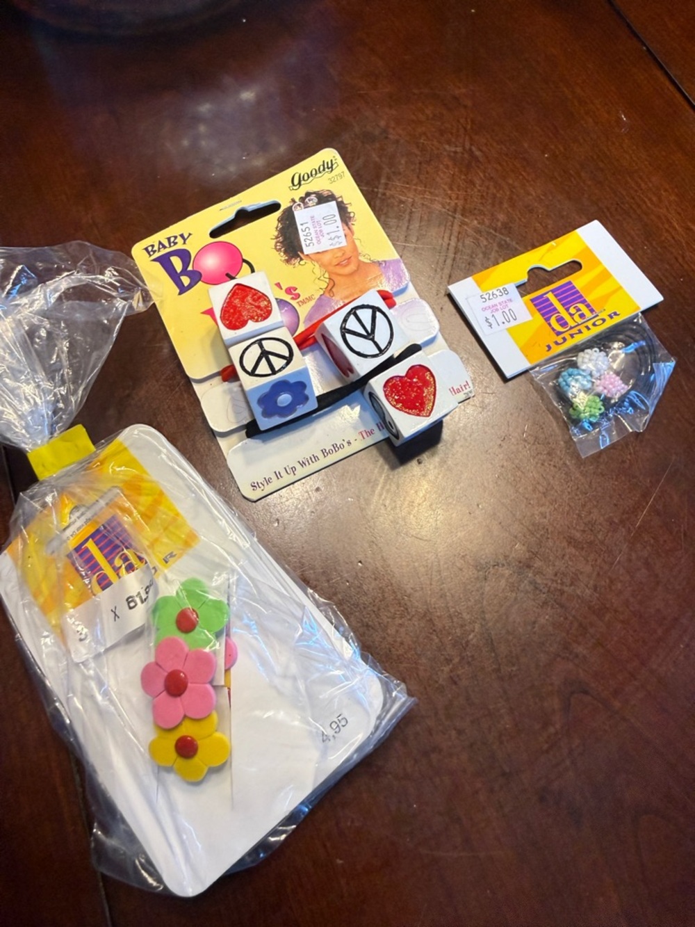90’s dead stock hair accessory lot